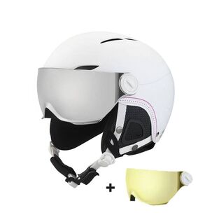 Juliet Visor Soft White Nordic With 1 Silver Visor