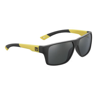 BRECKEN FLOATABLE Black Yellow Matte HD Polarized 