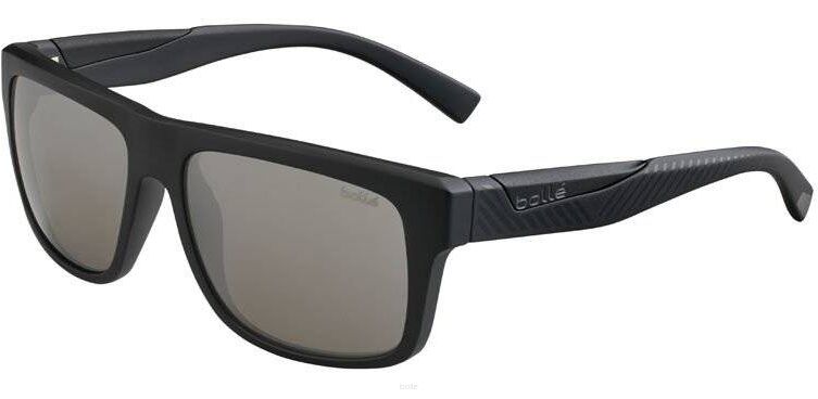 Okulary przeciwsłoneczne Bolle Clint Matte Black/Shiny Polarized TNS Gun Cat. 3