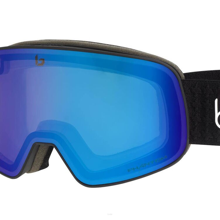 NEVADA Black Cross Matte - Phantom+ Blue Semi-Polarized Photochromic Cat 1-3