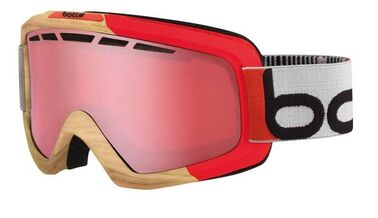 Bolle Gogle Narciarskie Nova II Matte Red Scandinavia Vermillon Gun