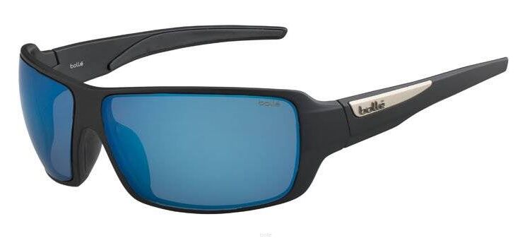 Okulary przeciwsłoneczne Bolle Cary Matte Black Polarized Offshore Blue Cat.3