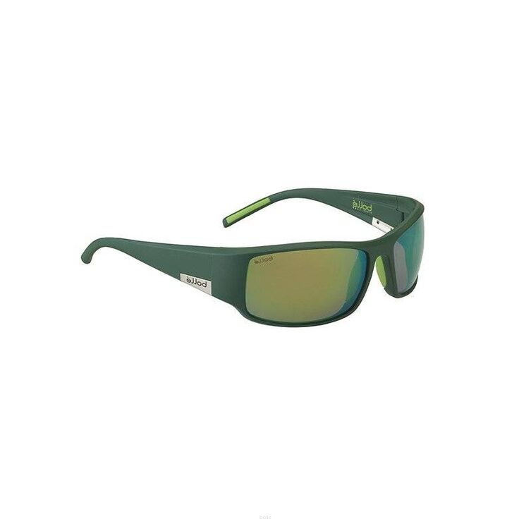 BOLLE Okulary przeciwsłoneczne KING Matte Mono Green HD Polarized Brown Emerald