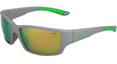 BOLLE Okulary przeciwsłoneczne KAYMAN Matte Grey Green HD Polarized Brown Emerald